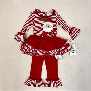 NWT 2-piece Santa Tunic 18M